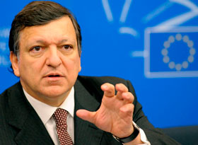 Старшыня Еўрапейскай камісіі Жазэ Мануэл Барозу