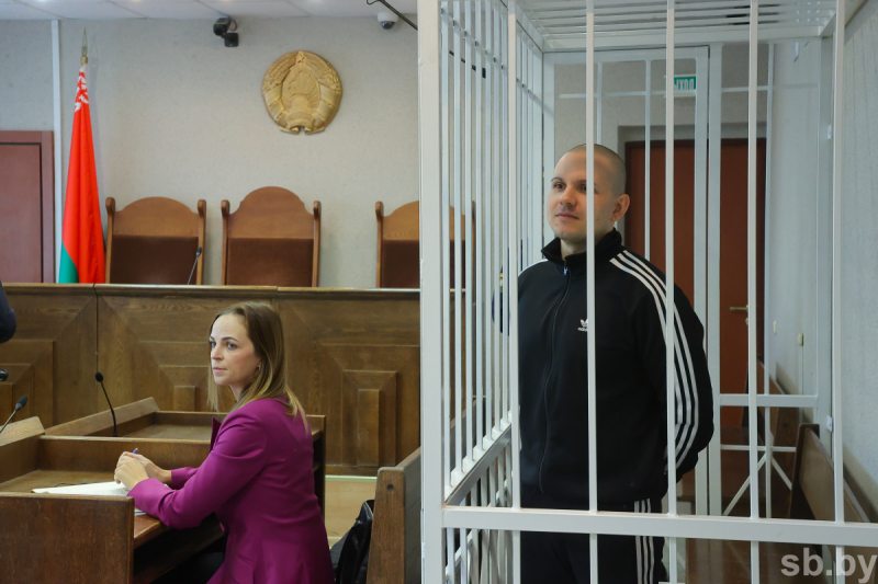 Николай Бределев на суде 24 октября