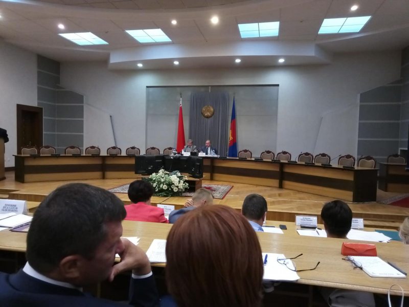 Заседание по формированию Брестской областной избирательной комиссии 