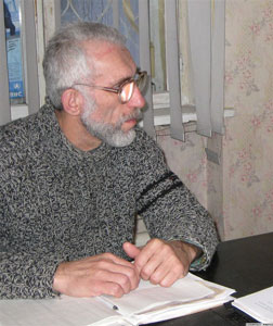 Barys Bukhel, human rights defender from Mahiliou