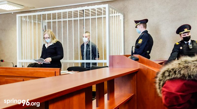 Денис Чикалев в суде. Фото: spring96.org