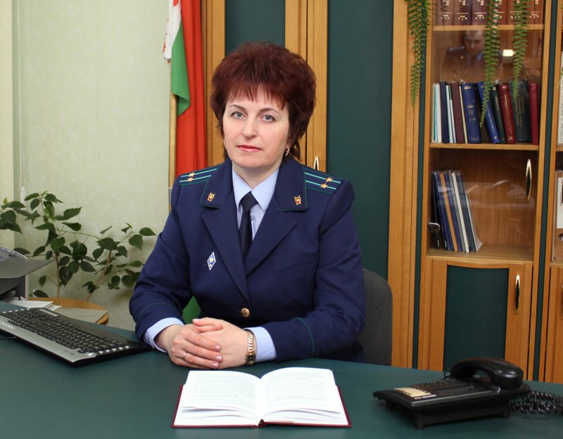 Прокурор Алла Кузьма, которая поддерживала гособвинение