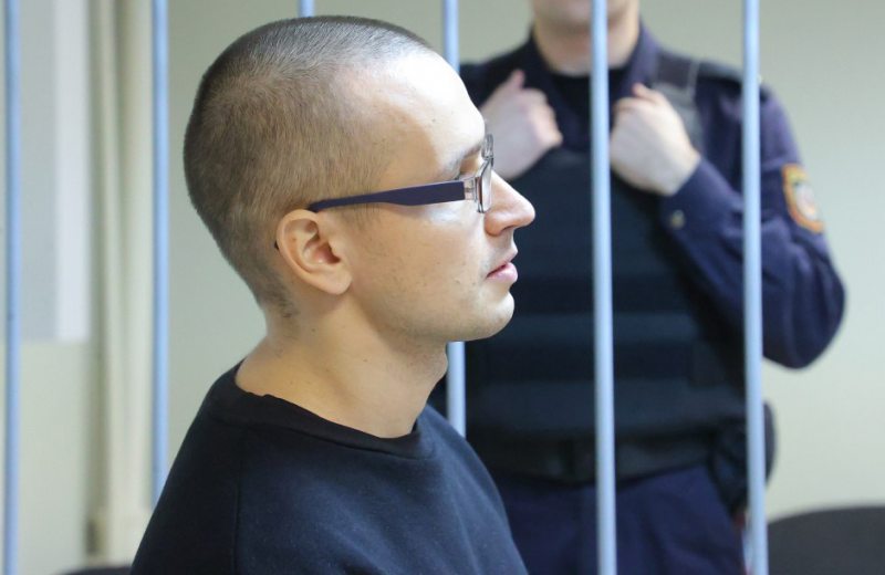 Дмитрий Дубовский на суде. Фото: sb.by
