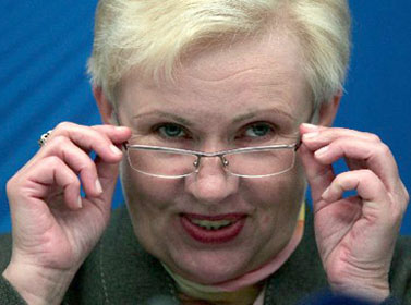 Лидия Ермошина, председатель Центризбиркома