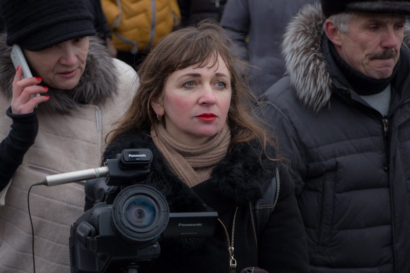 Журналістка Ларыса Шчыракова. Фота: Марына Драбышэўская