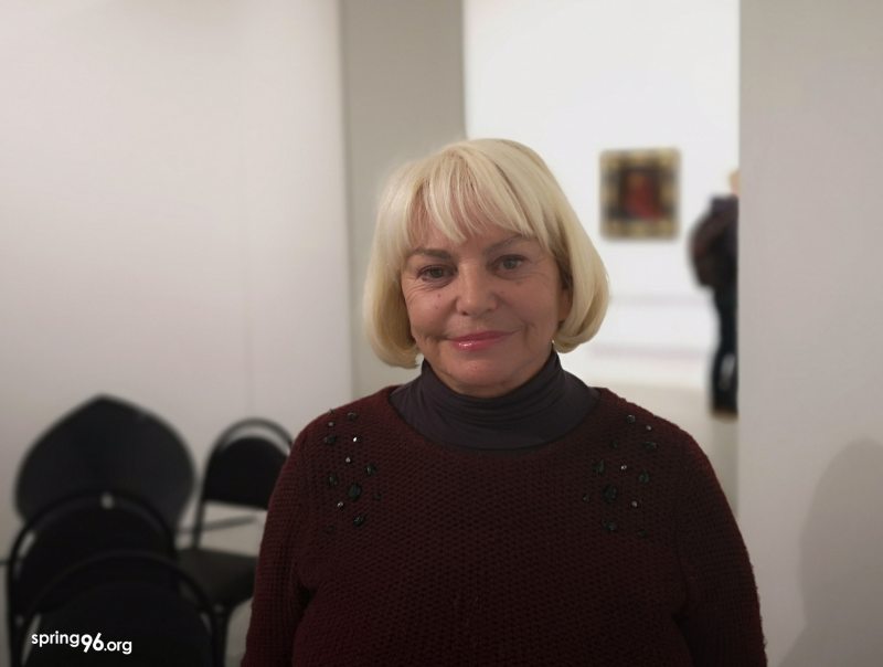 Liudmila Petsina, co-chair of the Women’s Independent Democratic Movement