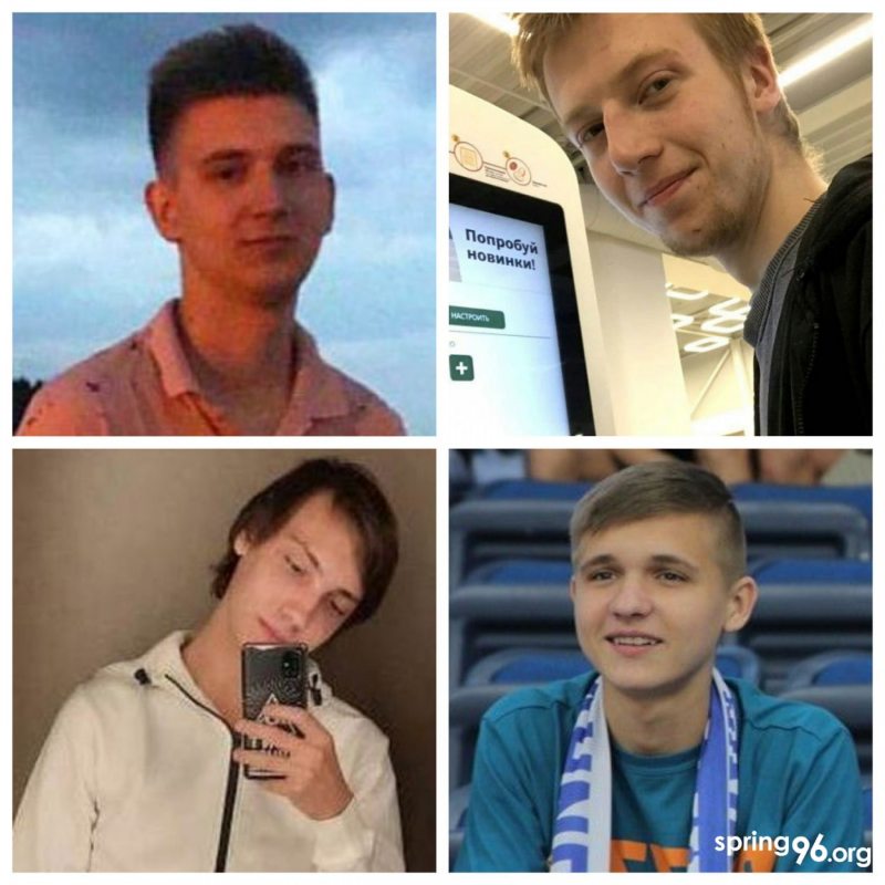 Арсений Мойсейчик, Сергей Батура, Никита Кунтыш и Адам Савко