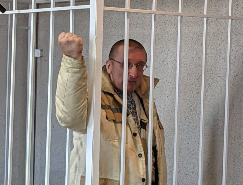 Суд над Алесем Пушкіным 10 сакавіка 2022 года