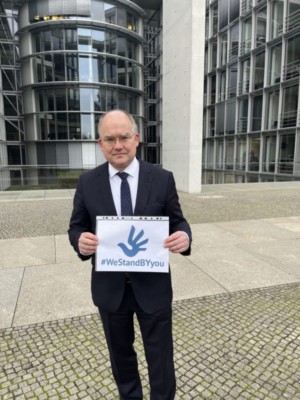 Sebastian Brehm, finance and budget policy spokesperson of the Christian Social Union in the German Bundestag and a member of the Committee on Human Rights and Humanitarian Aid