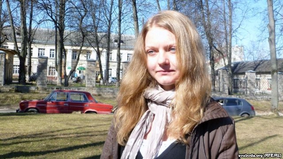 Alena Semenchokova. Photo: svaboda.org
