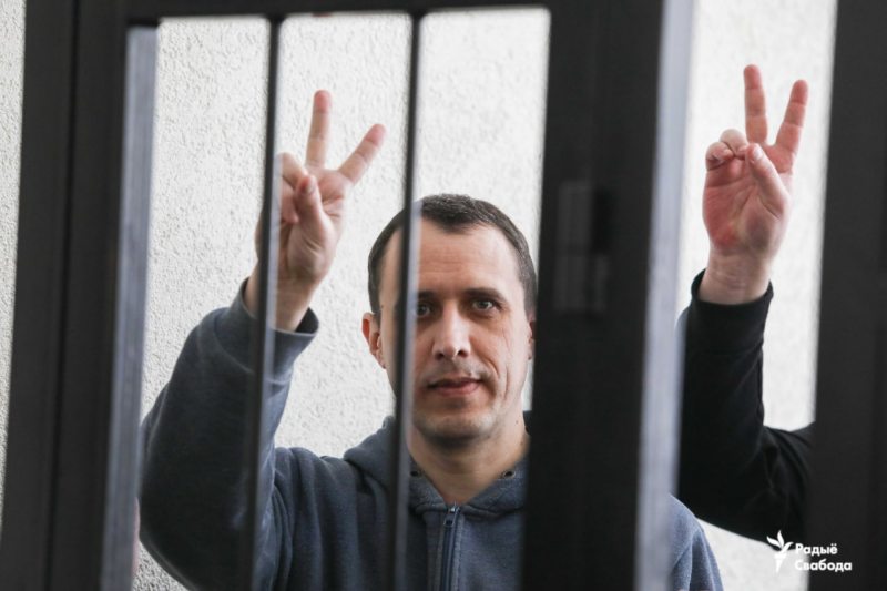 Pavel Seviarynets after a year in pre-trial detention