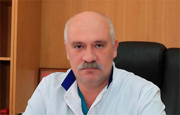 Siarhei Lazar, head doctor at an emergency care hospital in Viciebsk, who was fired after giving a comment to tut.by. The government denies the dismissal is linked to freedom of speech
