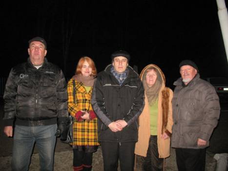 Активисты из Барановичей посетили Павла Северинца