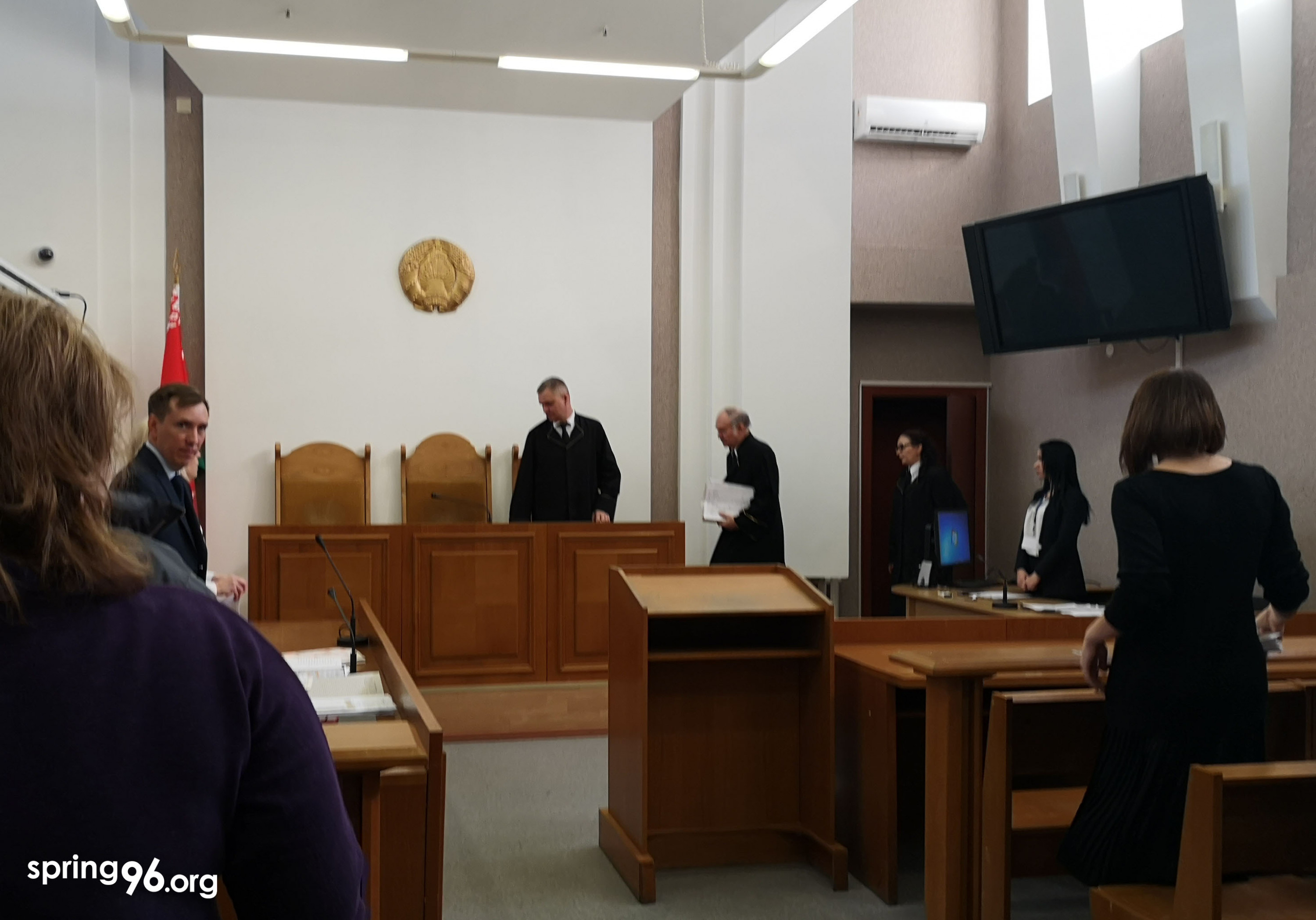 Appeal hearing in the case of Mikita Yemialiyanau and Ivan Komar. March 27, 2020 