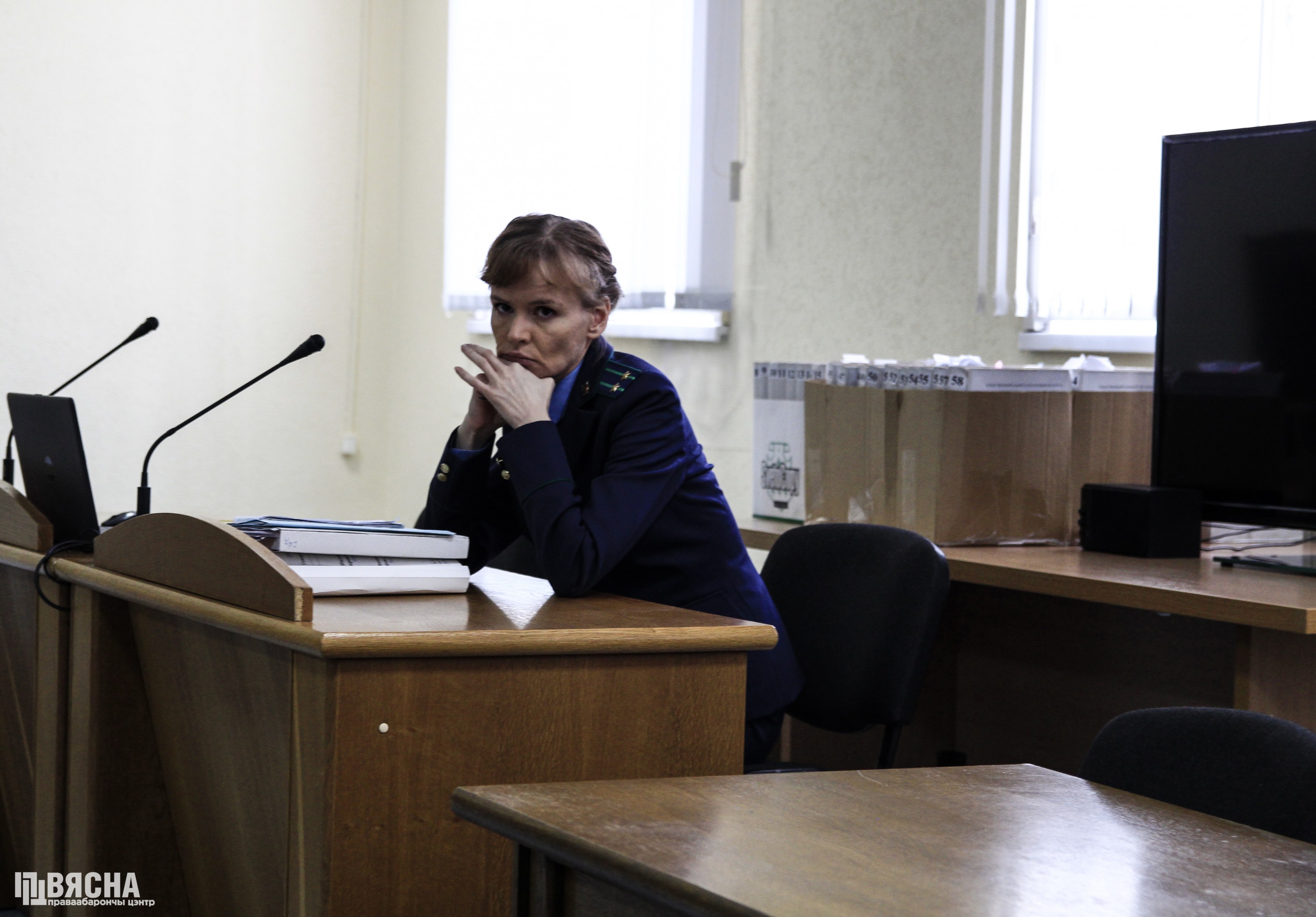 Public prosecutor on trial of Maryna Zolatava