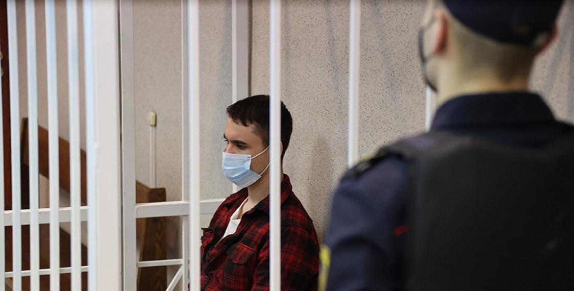 Yegor Dudnikov in court