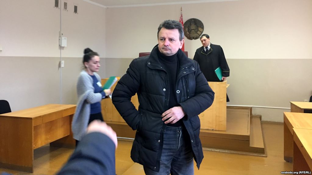 Григорий Грык в суде. Фото: svaboda.org