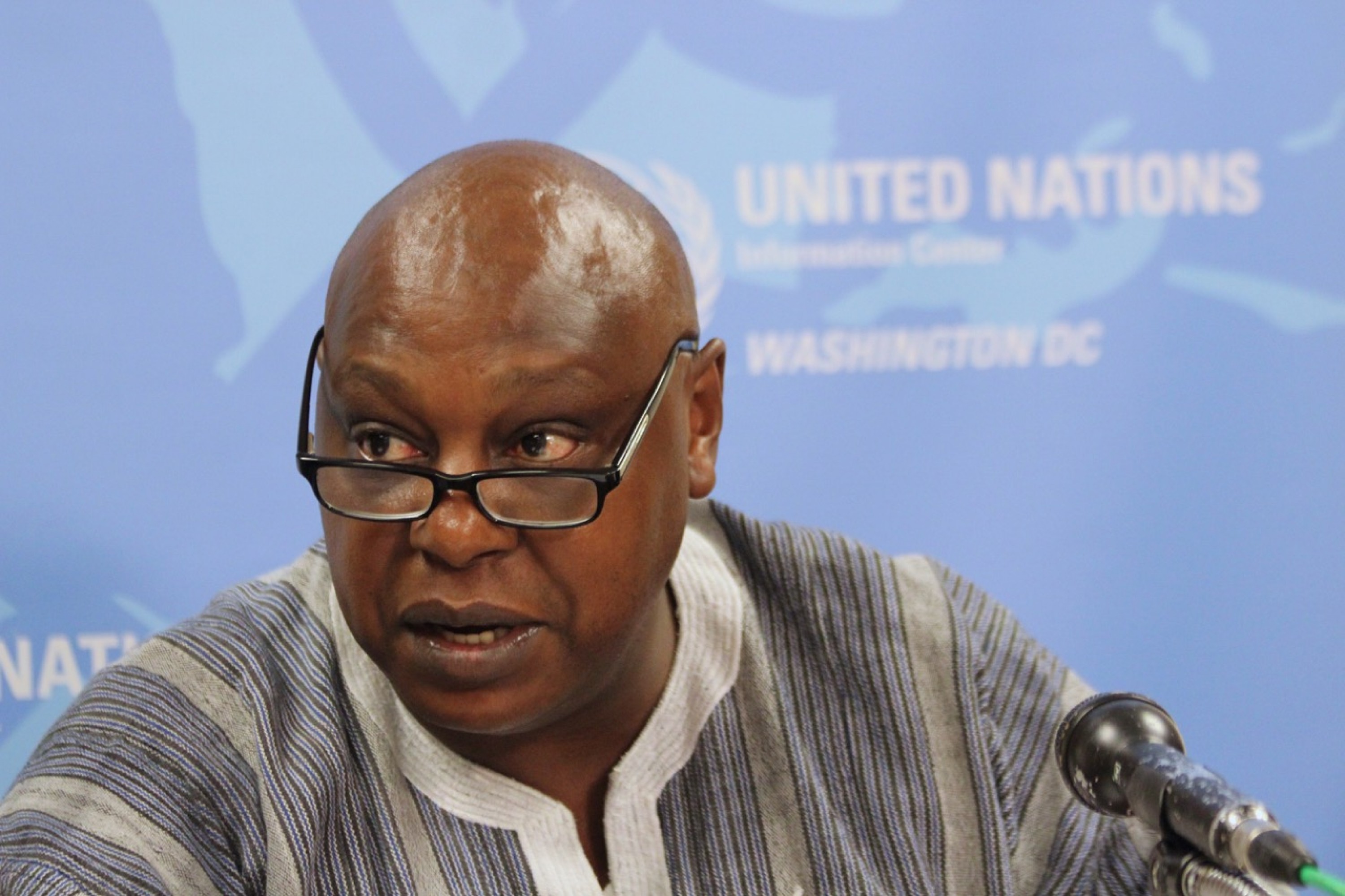 UN Special Rapporteur on the rights to freedom of peaceful assembly and of association, Mr. Maina Kiai. Photo: CNSNews.com