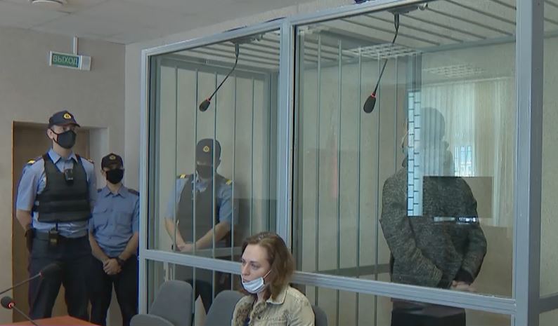 Алексей Мальцев в суде. Скриншот с видео