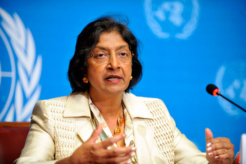 Navanethem Pillay, UN High Commissioner for Human Rights