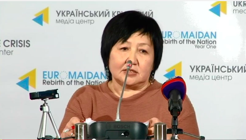 Tolekan Ismailova, FIDH Vice President and Director of the Human Rights Movement Bir Duino-Kyrgystan