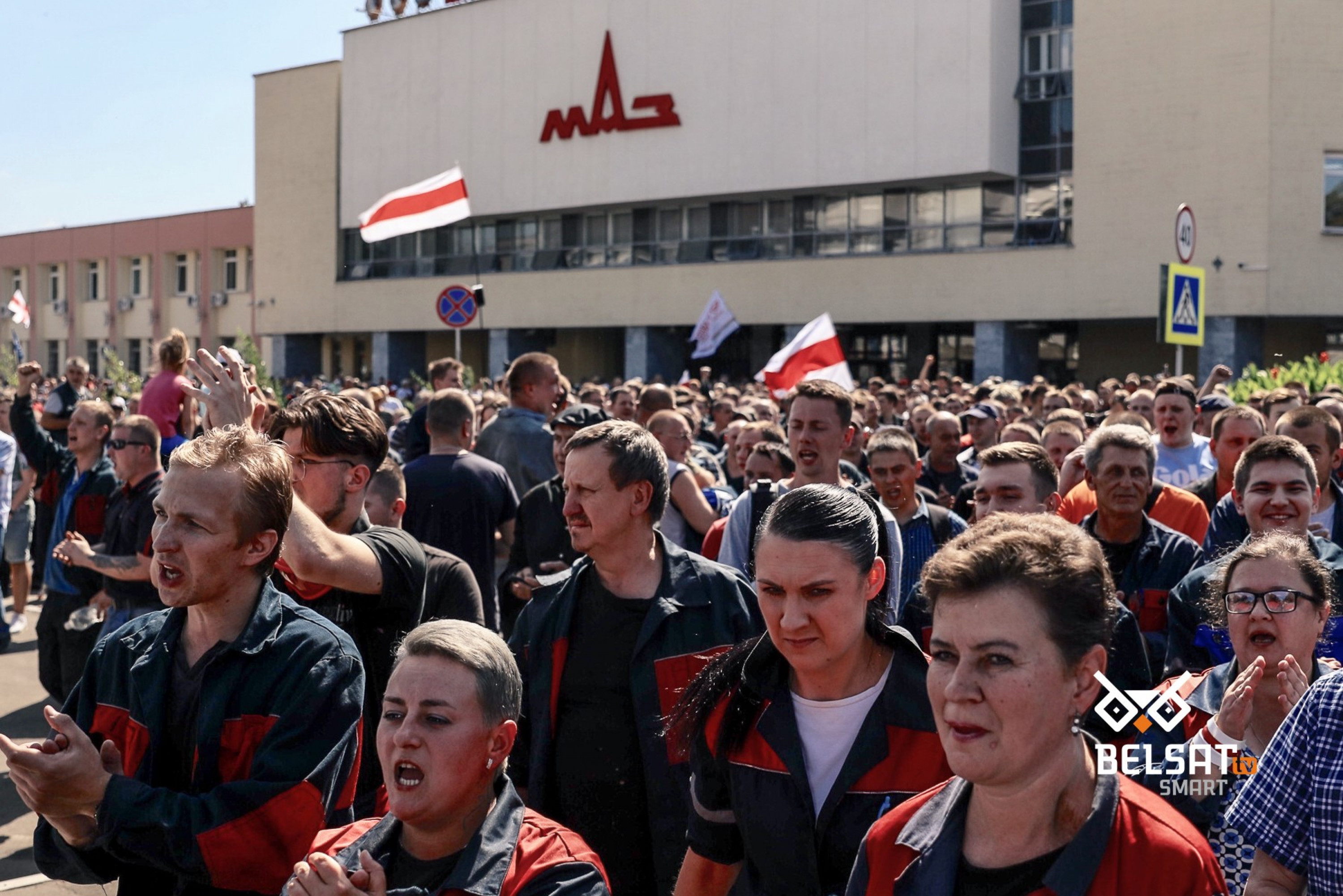 Забастовка рабочих Беларусь