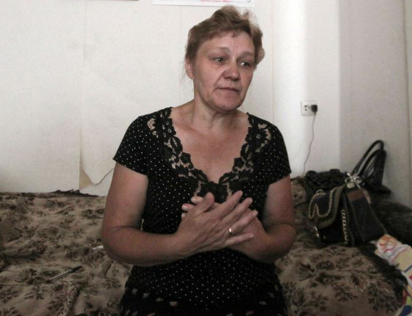 Жанна Птичкина, мать умершего в СИЗО Игоря Птичкина (фото Радио "Свобода")