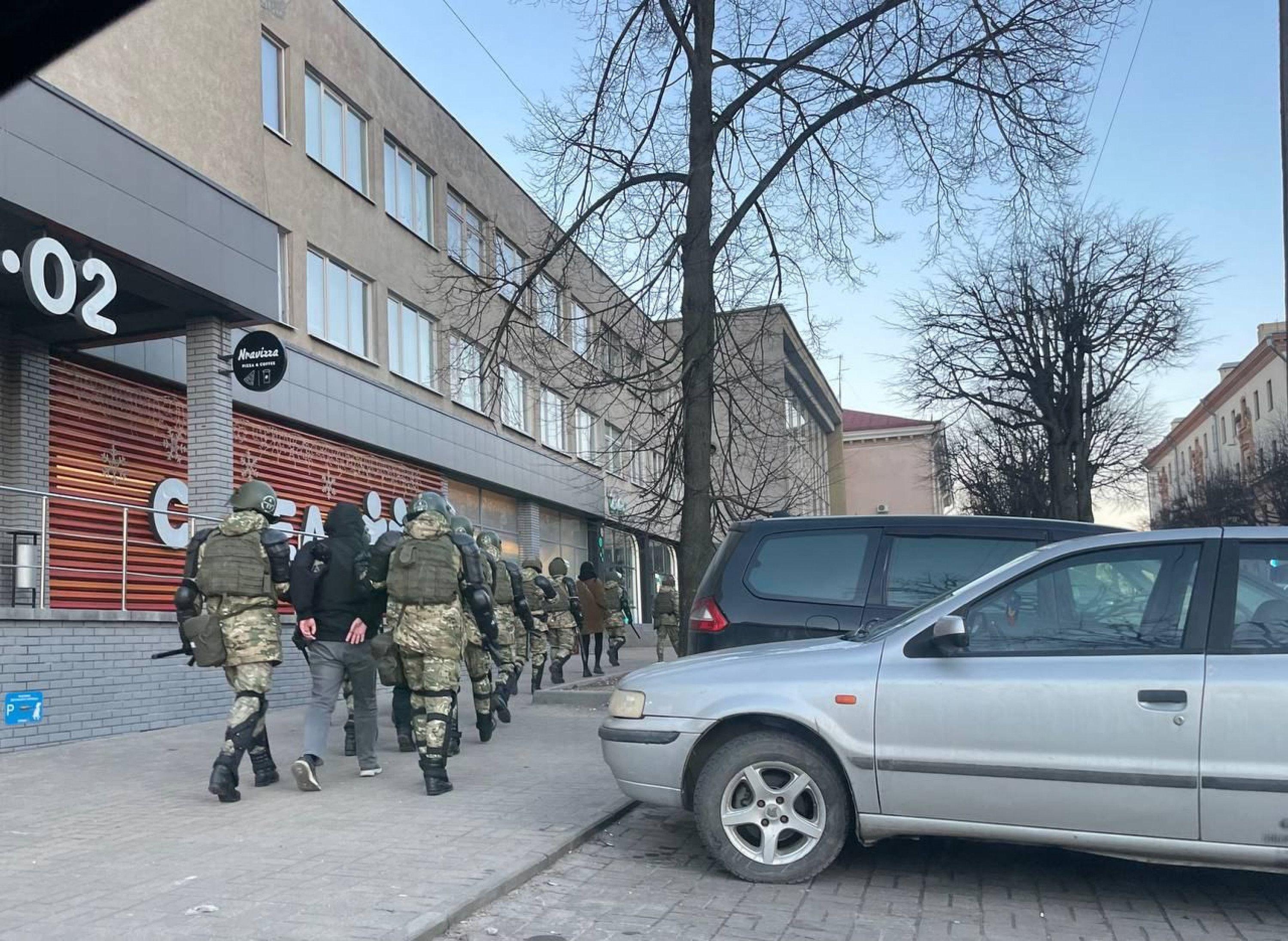 Arrests in Minsk on February 27