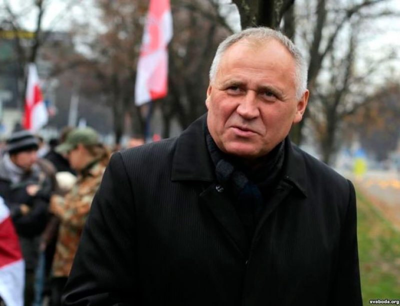 Статкевича задержали в Минске во время пикета