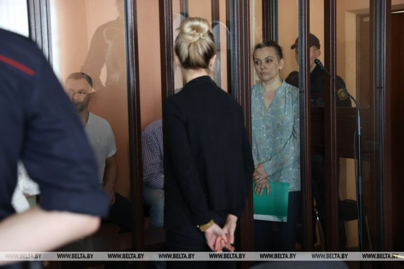 Ольга Голубович на суде