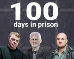 100 days in prison: Ales Bialiatski, Valiantsin Stefanovich and Uladzimir Labkovich