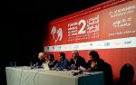 Ales Bialiatski at the opening of the second World Human Rights Forum in Marrakech