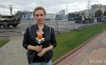 На задержанную в Куропатах журналистку Екатерину Андрееву составили протокол