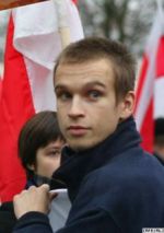 Homel police threaten Young Front co-chair Andrei Tsianiuta