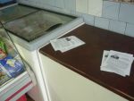 Бобруйск: Агитационные листовки за провластного кандидата появились в магазинах