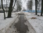  В Барановичах агитировать можно в старом парке, площадка которого так и осталась неустроенной 