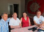 Baranavičy activists congratulate father of Mikalai Statkevich on son's birthday