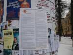 Барановичские правозащитники поздравили земляков с Днем прав человека
