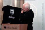 Ales Bialiatski: “Back in June, Intigam Aliyev was wearing a T-shirt with my portrait, now it’s me who’s wearing a T-shirt with his portrait” (video)