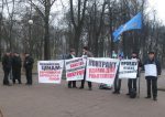  Барановичи: предвыборный пикет - за гражданский контроль за деятельностью властей (фото)
