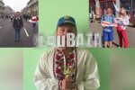 Минчанина осудили за участие в двух шествиях. На "покаянном" видео его сняли в вышиванке и кепке с гербом Украины