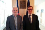 Чешский дипломат встретился с правозащитником Александром Беляцким