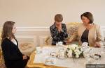 Любовь и Татьяна Ковалевы встретились с супругой президента Польши