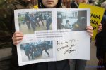 В Киеве прошла акция в поддержку репрессированных в Беларуси  