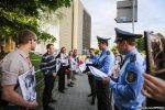 Protesters charged over support for jailed activist