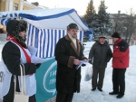 Барановичи: Первый постоянный пикет в поддержку Владимира Некляева