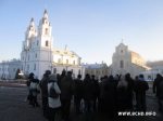 Minsk believers not allowed to church for Orthodox Christmas mass