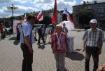 Большой пикет правоцентристов в День Независимости Беларуси