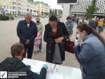 Барановичская избирательная комиссия проверила пикет за Светлану Тихановскую