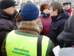 Витебск: Накануне встречи с Романчуком были сорваны объявления 